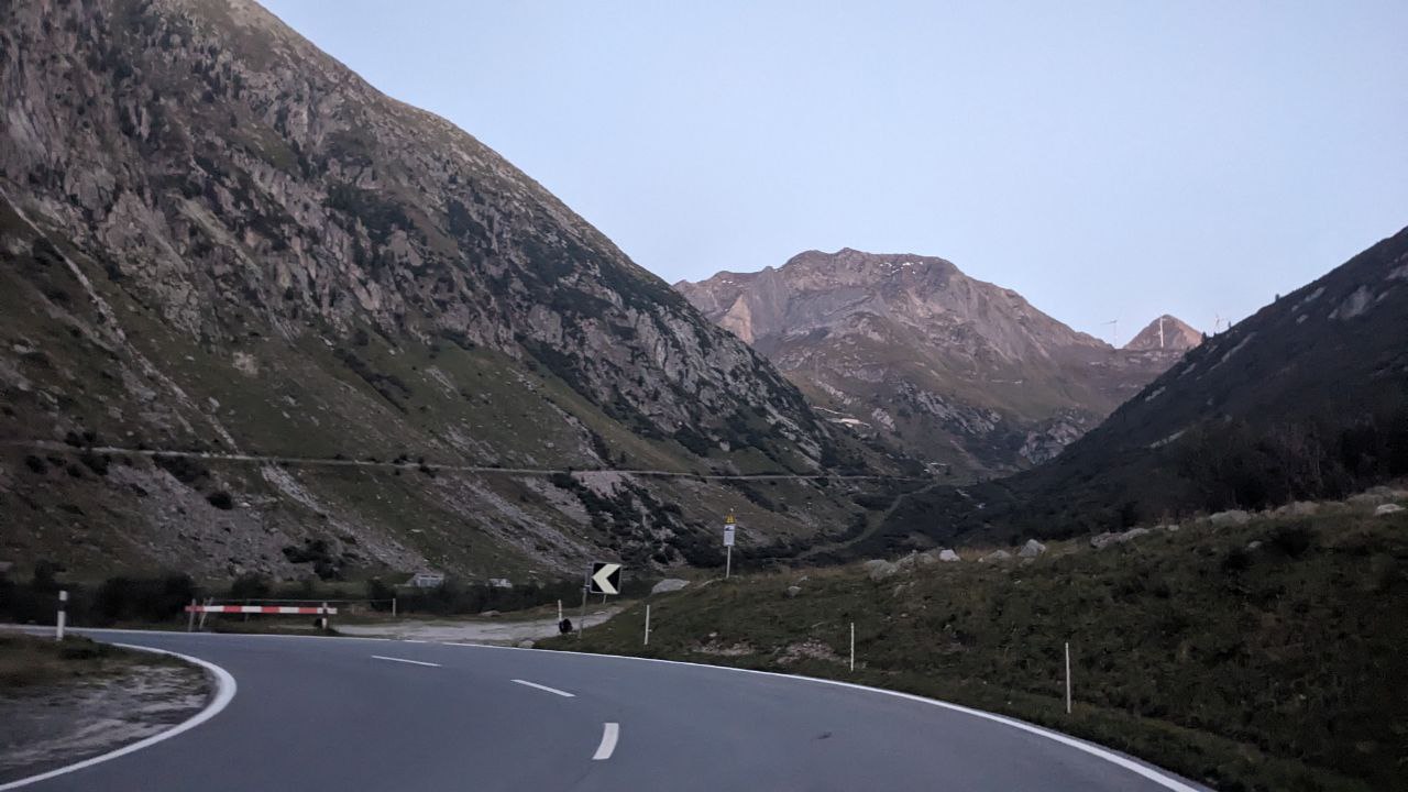 Early slopes of Nuferen pass